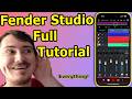 Fender Studio FULL TUTORIAL, How to USE Fender Studio Pedals
