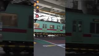 【高架下を通過】西鉄電車6050系(特急　福岡(天神)行、7両編成)　春日原駅通過　#shorts