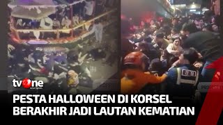 Ngeri! Tragedi Pesta Halloween di Itaewon Korsel, 149 Orang Dikabarkan Tewas | Kabar Pagi tvOne