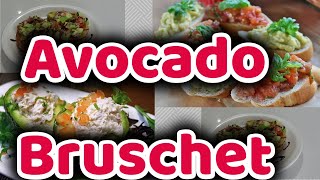 How to Make Avocado Bruschetta  Easy Avocado Recipe