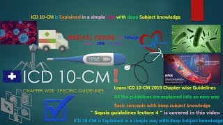 Sepsis Guidelines Lecture 4 II ICD 10 Sepsis Guidelines