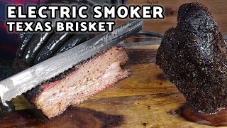 TEXAS STYLE Brisket in an Electric Smoker | Masterbuilt Electric Smoker smoked brisket