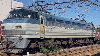 EF210-128号機[岡]牽引　高速貨物列車・EF66 128号機[吹]牽引　高速貨物列車・EF210-325号機[吹]牽引　高速貨物列車