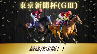 【東京新聞杯】データ分析による消し馬の紹介!例年荒れ傾向にあるレース分析