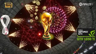 FIFA 23 | Argentine VS France - FIFA World Cup Qatar 2022 - GTX 1050 Ti pc gameplay