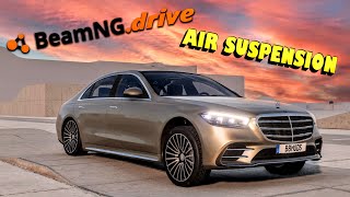 TESTING PAID BEAMNG MODS - Mercedes S Class 2023 + AIRSUSPENSION