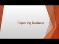 Exploring Business | Pearson Edexcel Business BTEC Extended Diploma