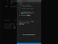 How to Hide User Input in Python 🐍 #python #coding #programming