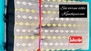 Sai varun silks - kanchipuram. pure handloom silk sarees without border