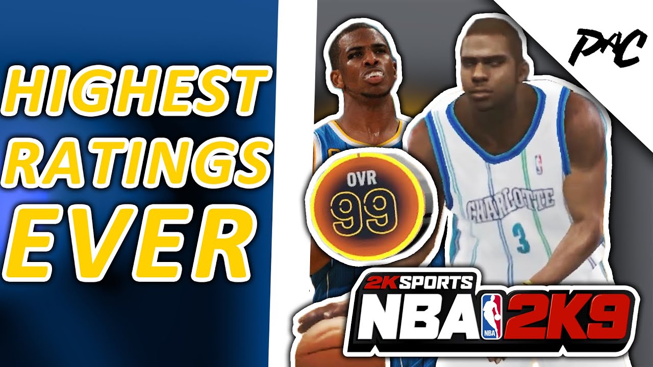 10 HIGHEST Rated Players In NBA 2K HISTORY