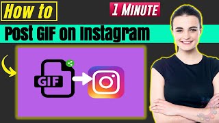 How to post Gif on Instagram 2024 | How to 1 Minute