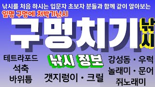 600회 1/30 📒🎈🪡 구멍치기낚시 낚시를 처음 하시는  입문자 초보자 분들과 함께 같이 알아보는 구멍에 처박기 낚시정보 어서와 나만믿고따라와 인복김 생활낚시 힐링낚시 낚시채널