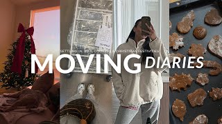 MOVING VLOG: ikea, finally settling in, cooking \u0026 christmas festivities