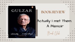 Actually I met Them. A Memoir | Book Review| Book Club| K.K.M.College,Mawath|