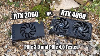 RTX 2060 vs RTX 4060 - 4 Years Difference | PCIe 3.0 \u0026 PCIe 4.0 Tested