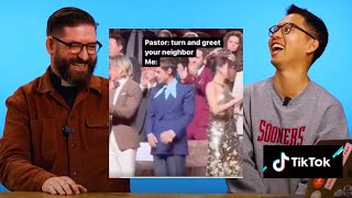 Priest Reacts to Silly Christian Memes \u0026 Reels