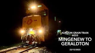 Aurizon Grain Train Crew Change in the Dark