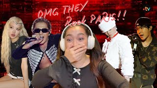 J-Hope + Rose + G-Dragon \u0026 Taeyang GALA PARIS Perform Reaction | THEY ROCK PARIS!!