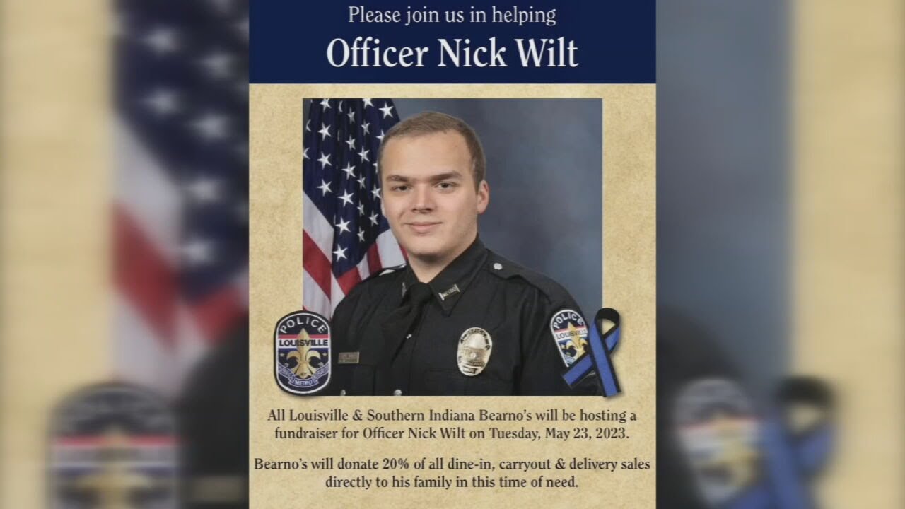 Bearno's To Host Fundraiser For LMPD Officer Nick Wilt At All Locations ...