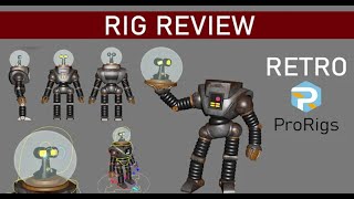 Retro ProRigs paid Maya Animation Rig Review 1080p