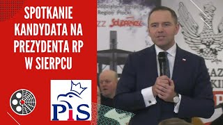 Karol Nawrocki - Spotkanie Kandydata na Prezydenta RP w Sierpcu