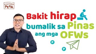 Vince Rapisura 2609: Bakit hirap bumalik sa Pinas ang mga OFWs