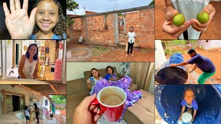 MUDANÇAS POR AQUI! NOSSO DIA COM CHUVA + ROTINA DE FÉRIAS | FAMÍLIA ROCINHA QUERIDA