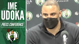 Ime Udoka on Seeding: 'We Were worried About Ourselves' | Celtics Postgame