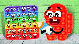 POP IT! Playful Doodles Take Care Of Each Other! Try Not To AWWW! - #Doodland 868 || LIVE