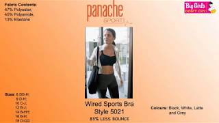 Panache Sports Wired Bra Style 5021 | Big Girls Don't Cry Anymore