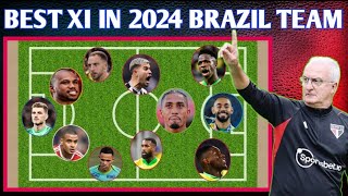 BEST XI IN BRAZIL FOOTBALL 2024  !!