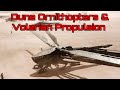 Dune Ornithopters and Volerian Propulsion System