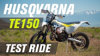 2017 Husqvarna TE 150 Test Ride