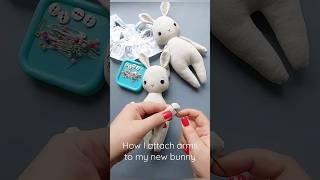 🐰Cute bunnies pattern. Available in my etsy shop. #sewing #sewingtutorial #sewingtricks