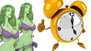Hulk Woman Alarm Clock