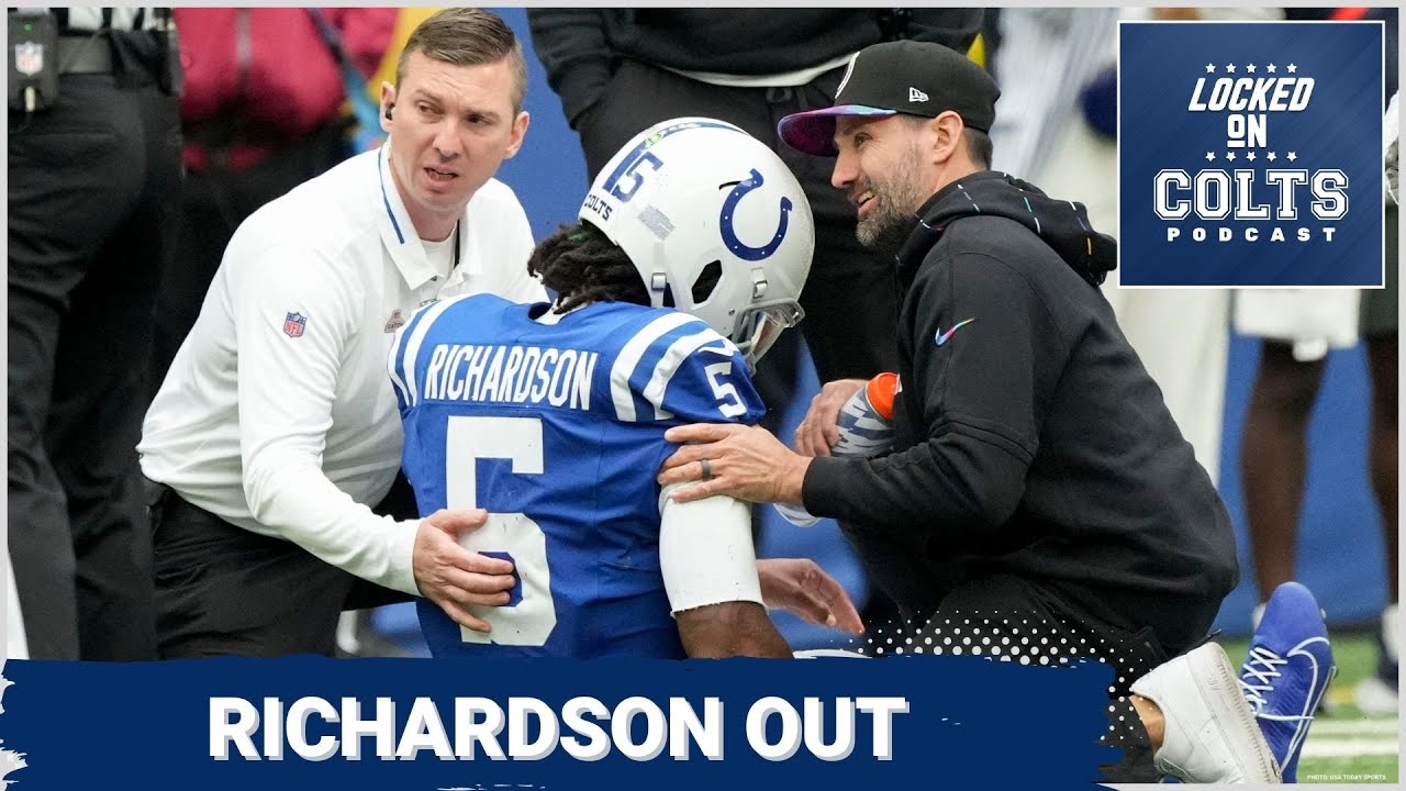 Indianapolis Colts Anthony Richardson Suffers AC Joint Sprain, Seeking ...