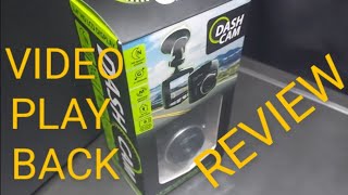 GADGET GEAR DASH CAM PLAY BACK VIDEO REVIEW