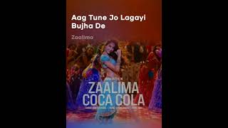 Nora Fatehi  Zalima Coca Cola Pila de | Zaalima Coca Cola - Full Video Song| BhujThe Pride Of India