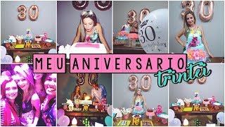 MEU ANIVERSÁRIO DUPLO DE 30 ANOS + PRESENTES | Carol Domenicis