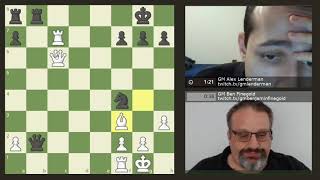 Sync'd Chess #24 GM Ben Finegold vs GM Alex Lenderman