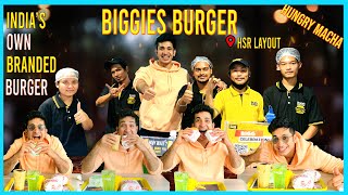 Biggie Burger Review | HSR Layout | Indian Burger Brand |Namma Bengaluru