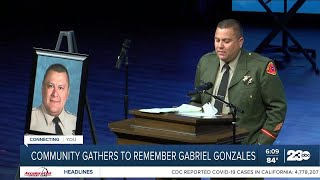 Loved ones share stories during Deputy Gonzales Funeral