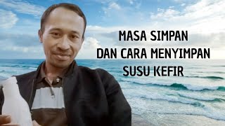 MASA SIMPAN KEFIR DAN CARA MENYIMPAN KEFIR #masasimpankefir #caramenyimpankefir