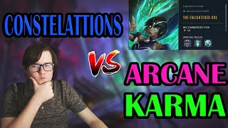 Constellations vs ARCANE AKRMA - Legends of Runeterra POC LOR Path of Champions