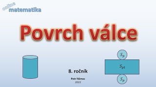 Povrch válce - Matematika 8