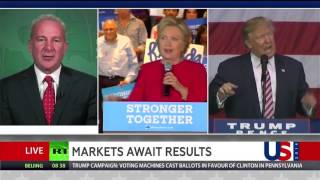 Peter Schiff Calls Trump Brexit Style Upset at 7:30 PM Eastern