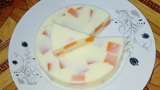 ম্যাংগো মিল্ক পুডিং রেসিপি#mango milk pudding racipe #puddingrecipe