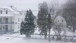 Massachusetts snowfall. 2/12/2017