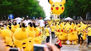 ピカチュウ大量発生チュウ！ピカチュウ・カーニバル・パレード①＠横浜みなとみらい日本大通り