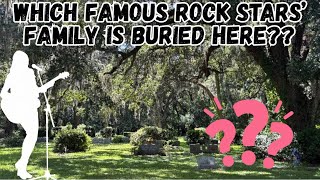The Grave of a Famous Rock Star’s Grandfather and Exploring a Beautiful Florida Cemetery